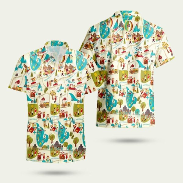 Schlit zerland sch litz beer vintage 1950s hawaiian shirt Hawaiian Shirt