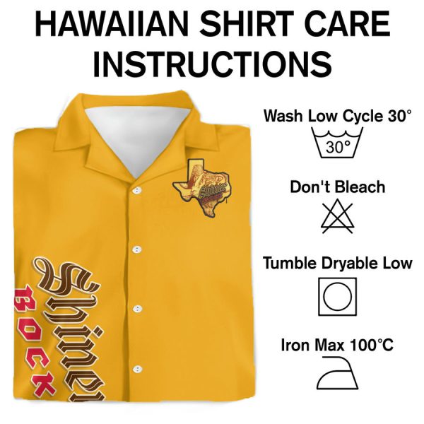 Shiner Bock Beer Hawaiian Shirt - Image 3