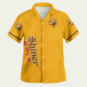 Shiner Bock Beer Hawaiian Shirt