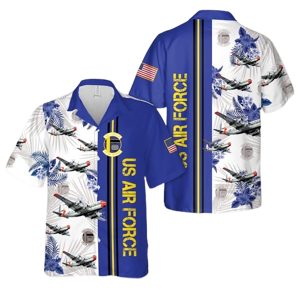 Us Air Force 305Th Rescue Squadron Boeing Kc 97G 26 Bo Stratofreighter Hawaiian Shirt