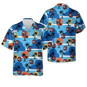 Us Air Force 452D Aircraft Maintenance Squadron C 17 Flying Crew Chief Hawaiian Shirt