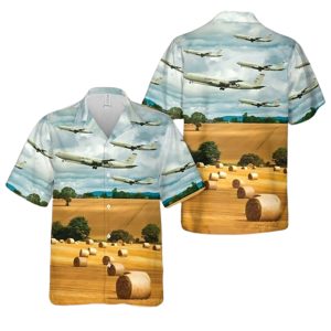Us Air Force 461St Air Control Wing E8C J Stars Hawaiian Shirt