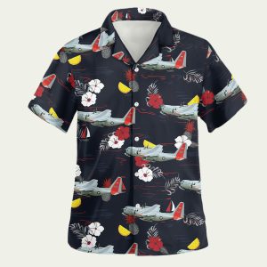 Us Air Force Lc 130 Hercules Skibird Hawaiian Shirt