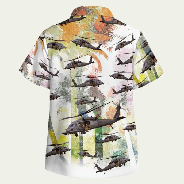 UH-60 Black Hawk Hawaiian Shirt Featuring Air Assault Tribute - Image 2