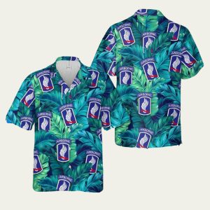 Us Army 173Rd Airborne Brigade Hawaiian Shirt