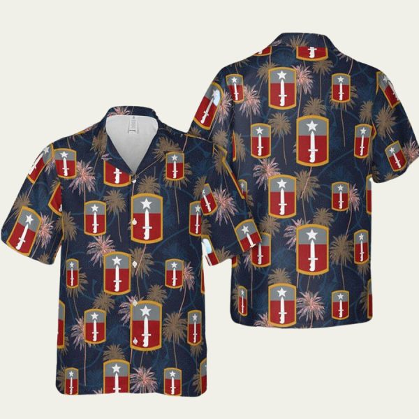 Us Army 205Th Infantry Brigade Hawaiian Shirt