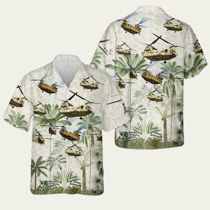 Us Army Ch47 Chinook Hawaiian Shirt