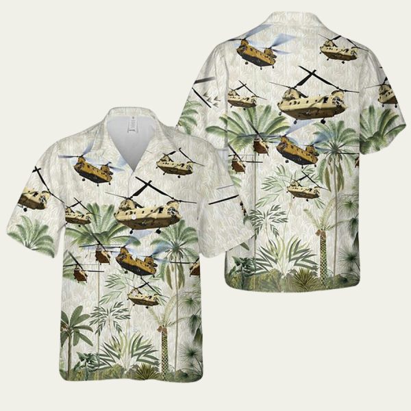 Us Army Ch47 Chinook Hawaiian Shirt