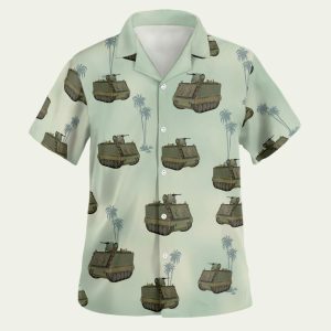 US Army M 113 Tank Hawaiian Shirt