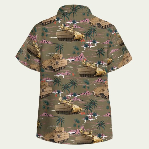 US Army M2A3 Bradley Hawaiian Shirt - Image 2
