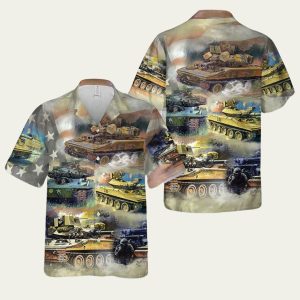 Us Army M551 Sheridan Tank Hawaiian Shirt