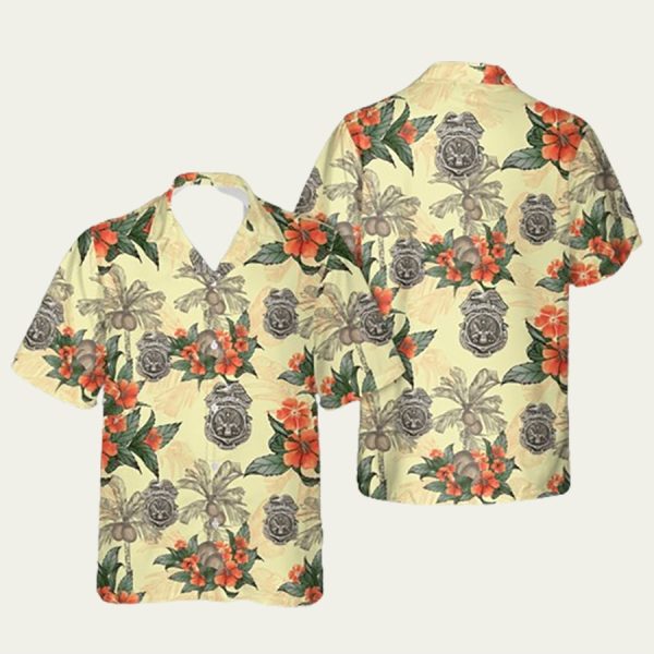 Us Army Military Police Corps Hawaiian Shirt