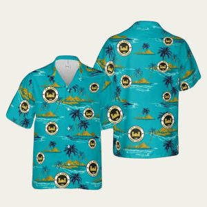 Us Army Mos 12B Combat Engineer Hawaiian Shirt