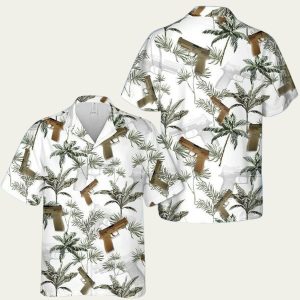 Us Army Sig Sauer M17M18 Pistols Hawaiian Shirt