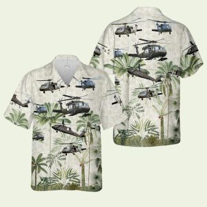 UH-60 Black Hawk Hawaiian Shirt Featuring Air Assault Tribute