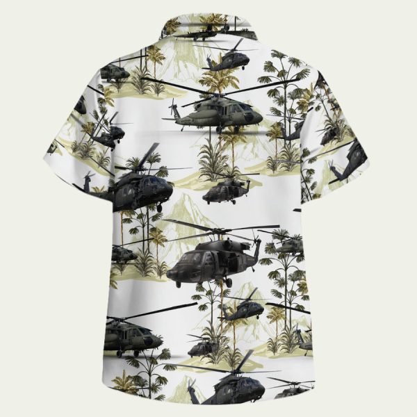 UH-60 Black Hawk Hawaiian Shirt Featuring Air Assault Tribute - Image 2