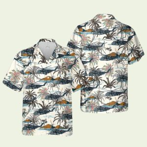 UH-60 Black Hawk Hawaiian Shirt Featuring Air Assault Tribute
