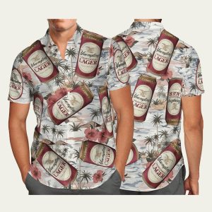 Yuengling Lager Beer Logo Tropical Hawaiian Shirt