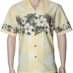 Men's Hawaiian Shirt - Polyester Aloha Spring Aloha Print Shirt