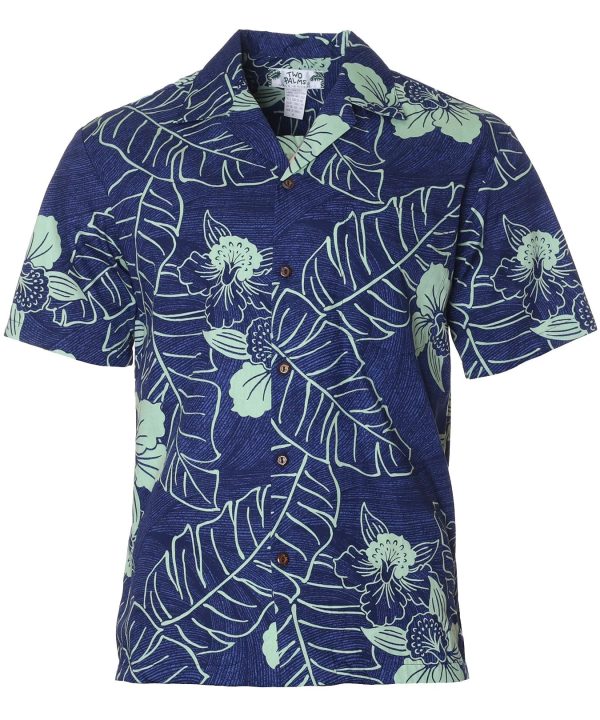 Men's Hawaiian Shirt - Niihau Polyester Aloha Print Casual Summer Shirt