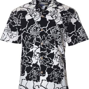 Men's Hawaiian Shirt - Yin Yang Polyester Print Casual Summer Shirt