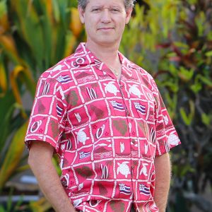 Men's Hawaiian Shirt - Flagship Polyester Aloha Print Casual Shirt