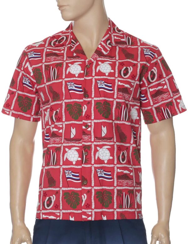 Men's Hawaiian Shirt - Flagship Polyester Aloha Print Casual Shirt - Image 2