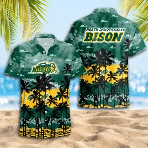 North Dakota State Bison Hawaiian Shirt 2025 for Men and Women - Summer Fan Apparel