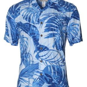 Men's Hawaiian Shirt - Hula Hula Polyester Aloha Print Casual Shirt