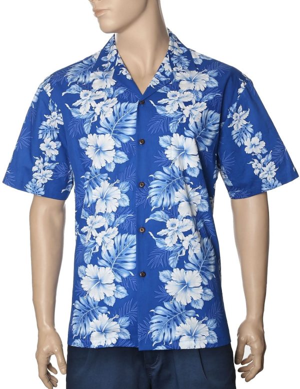Men's Hawaiian Shirt - Polyester Kahula Aloha Print Shirt