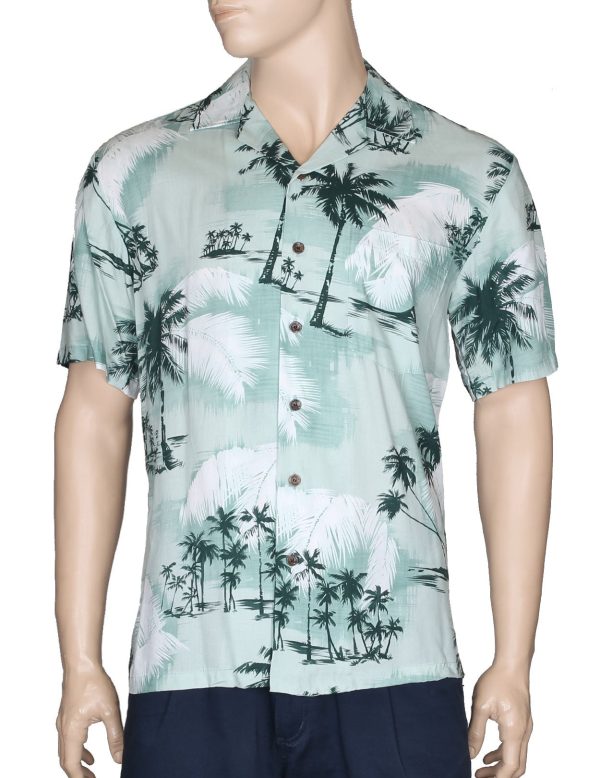 Men's Hawaiian Shirt - Polyester Lanika Relaxed Fit Aloha Print Shirt