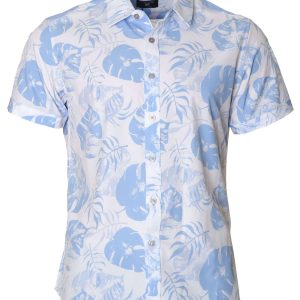 Men's Hawaiian Shirt - Tropical Aloha Print Casual Summer Shirt