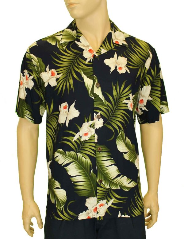 Men's Hawaiian Shirt - Polyester Molokai Aloha Print Shirt