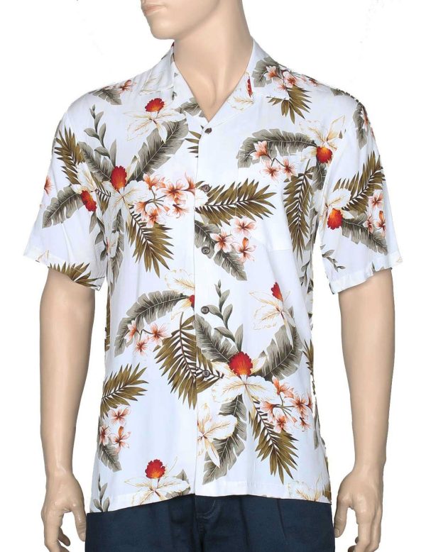Men's Hawaiian Shirt - Polyester Wainapanapa Aloha Print Shirt