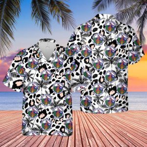 USAF Washington Air National Guard 560th Air Force Band Hawaiian Shirt for Men - Military Band Design & Tropical Style