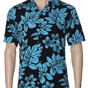 Men's Hawaiian Shirt - Polyester Holokai Resort Aloha Print Shirt