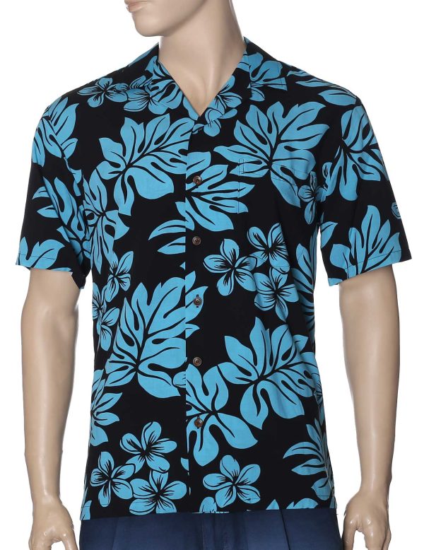 Men's Hawaiian Shirt - Polyester Holokai Resort Aloha Print Shirt