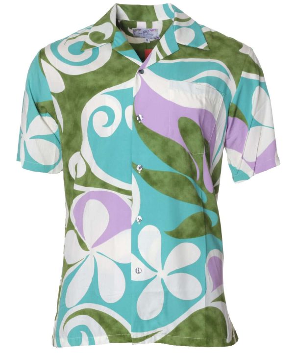 Men's Hawaiian Shirt - Traveler Open Pointed Folded Collar Polyester Print Casual Summer Shirt