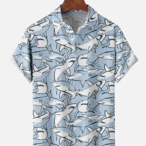 Shark Ocean Camp Shirt