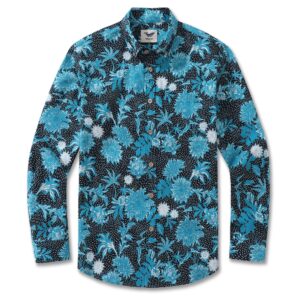 Men's 'Sunflower Sea' Long Sleeve Shirt