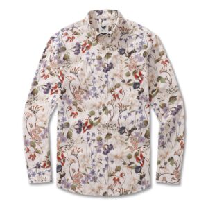Men's Australian Wildflower Long Sleeve Shirt by Eloise
