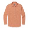 Men's Riviera Shirt - Light Orange Long Sleeve
